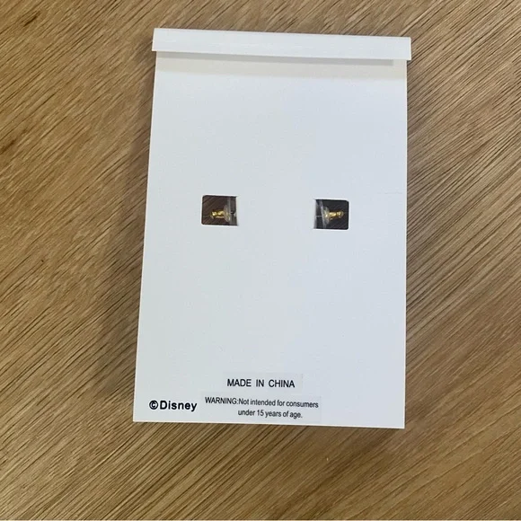 Disney x Baublebar Minnie Mouse Outline Earrings - Picture 3 of 3